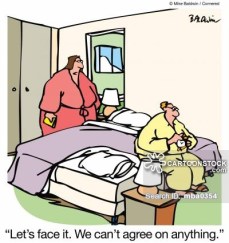 'Let's face it.  We can't agree on anything.'